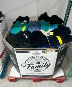 mixed clothing overstock pallets europe