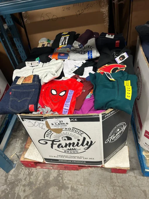 palette vetements mix france